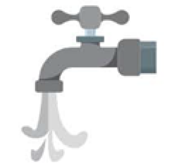 gray faucet icon